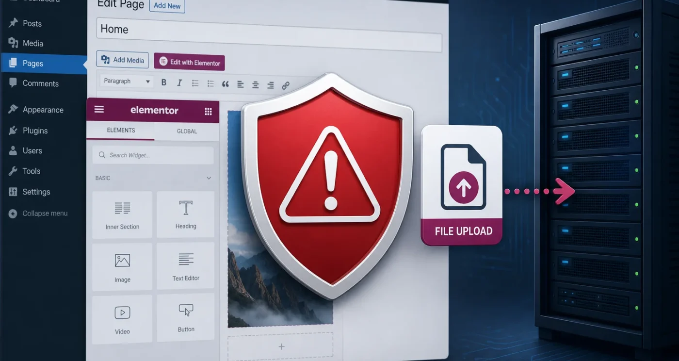 Editorial illustration for Reported Elementor Pro Flaw Could Enable Remote Code Execution