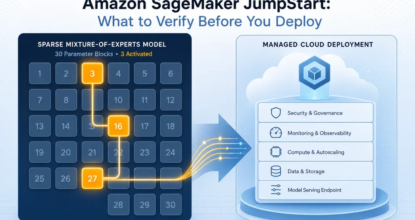Editorial illustration for NVIDIA Nemotron 3.5 Lightning Arrives in Amazon SageMaker JumpStart: What to Verify Before You Deploy