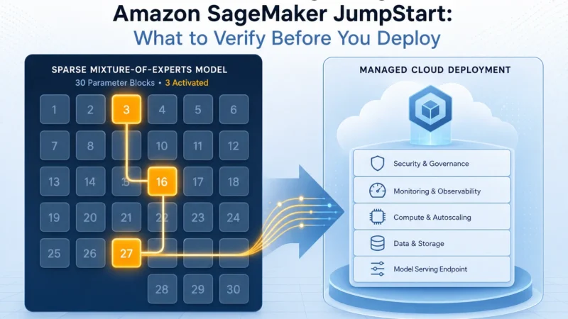 Editorial illustration for NVIDIA Nemotron 3.5 Lightning Arrives in Amazon SageMaker JumpStart: What to Verify Before You Deploy