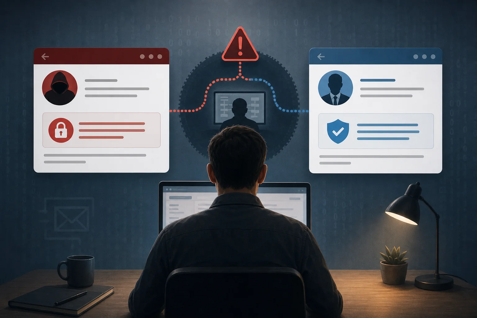 Editorial illustration for Ransom Busters recovery offers linked to suspected ransomware affiliate, GRIT says